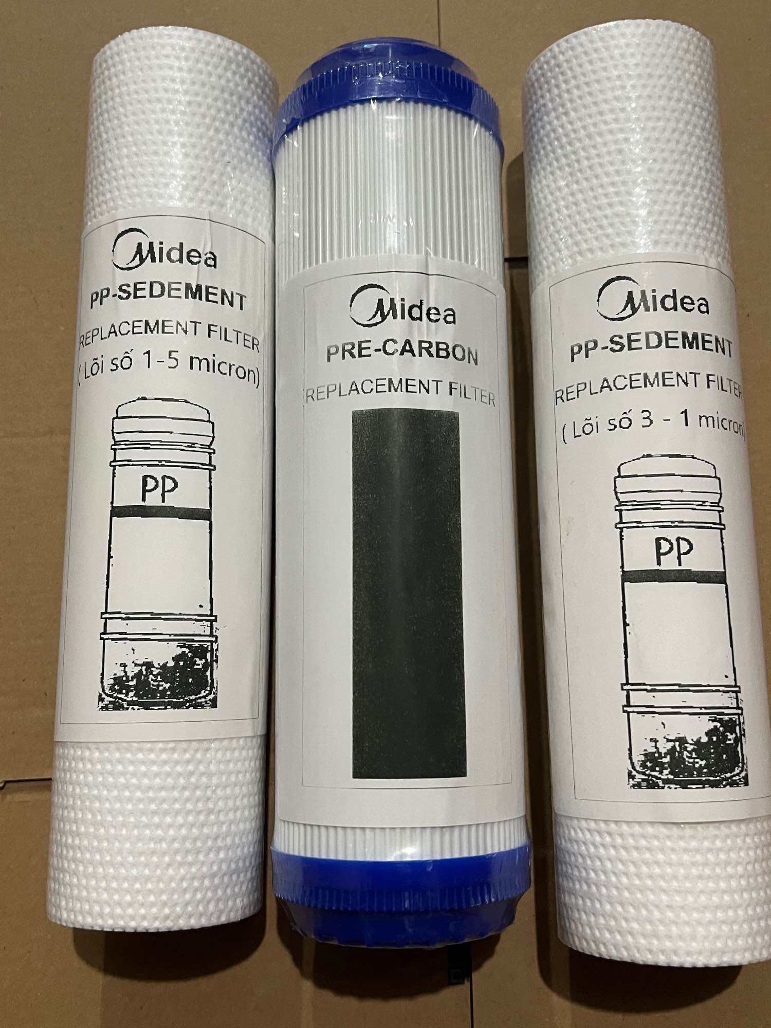 Lõi lọc số 2 ( GAC)/ Carbon cho Máy lọc nước RO Midea MWP-S0620MR MWP-S0820MR MWP-S0920MR