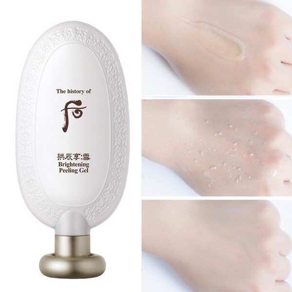Set tẩy tế bào chết dạng kỳ làm sáng da Whoo Brightening Gel 100ml
