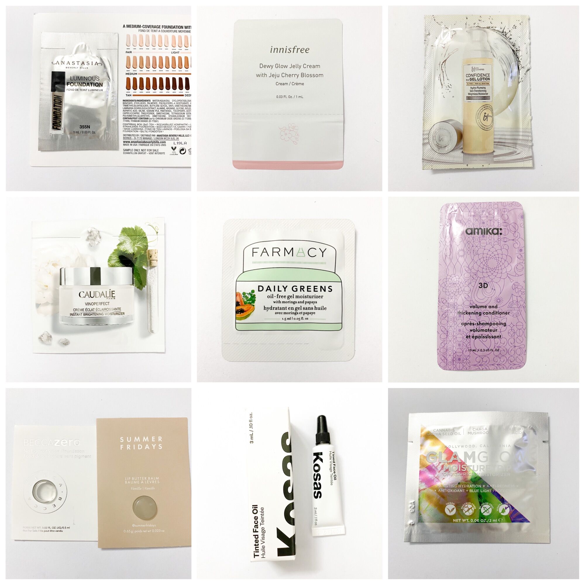 [Ngẫu nhiên] Sample mỹ phẩm các hãng Kiehls, Lancome...