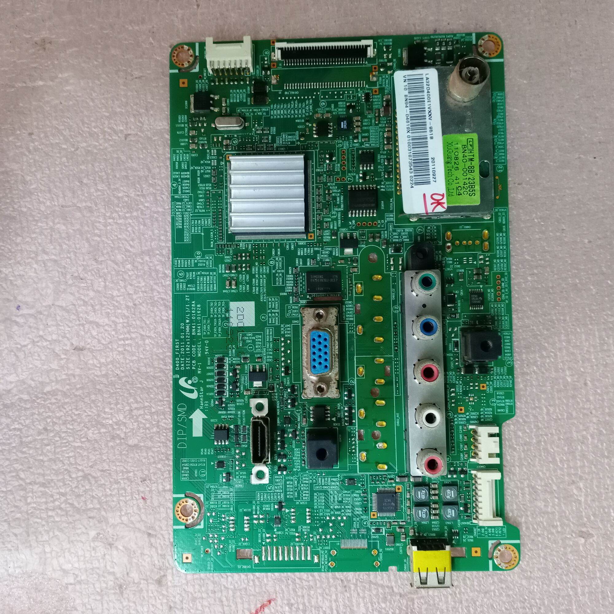 Bo mạch tivi Samsung 32D400E1V,bo xử lý,khiển, nguồn, main chính ,chủ,bo cao áp