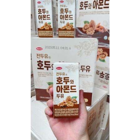 SỮA ÓC CHÓ HẠNH NHÂN HÀN QUỐC HANMI thùng 16hộp x 190ml