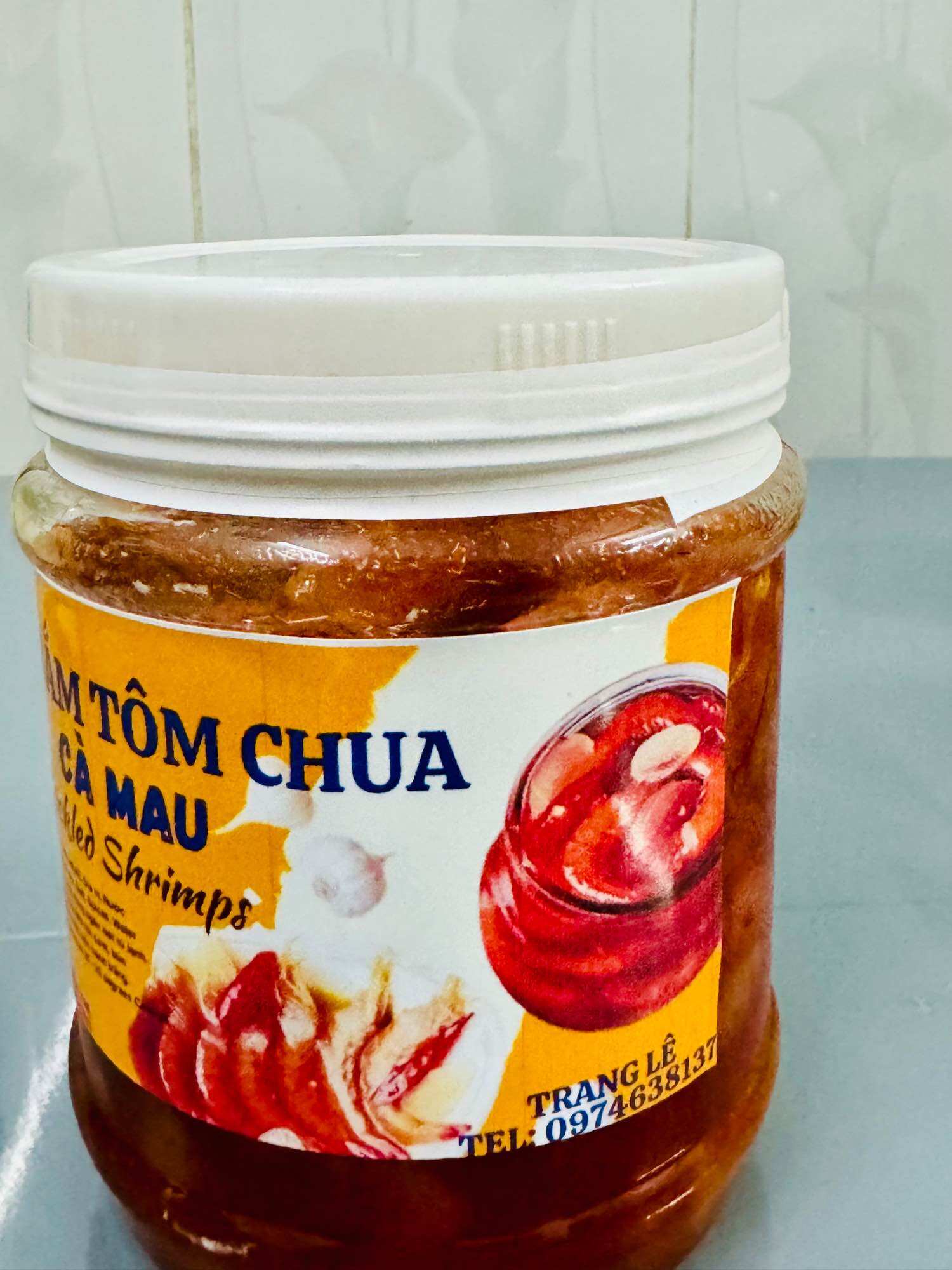 Mắm tôm đất chua đặc sản Cà Mau nhiều tôm