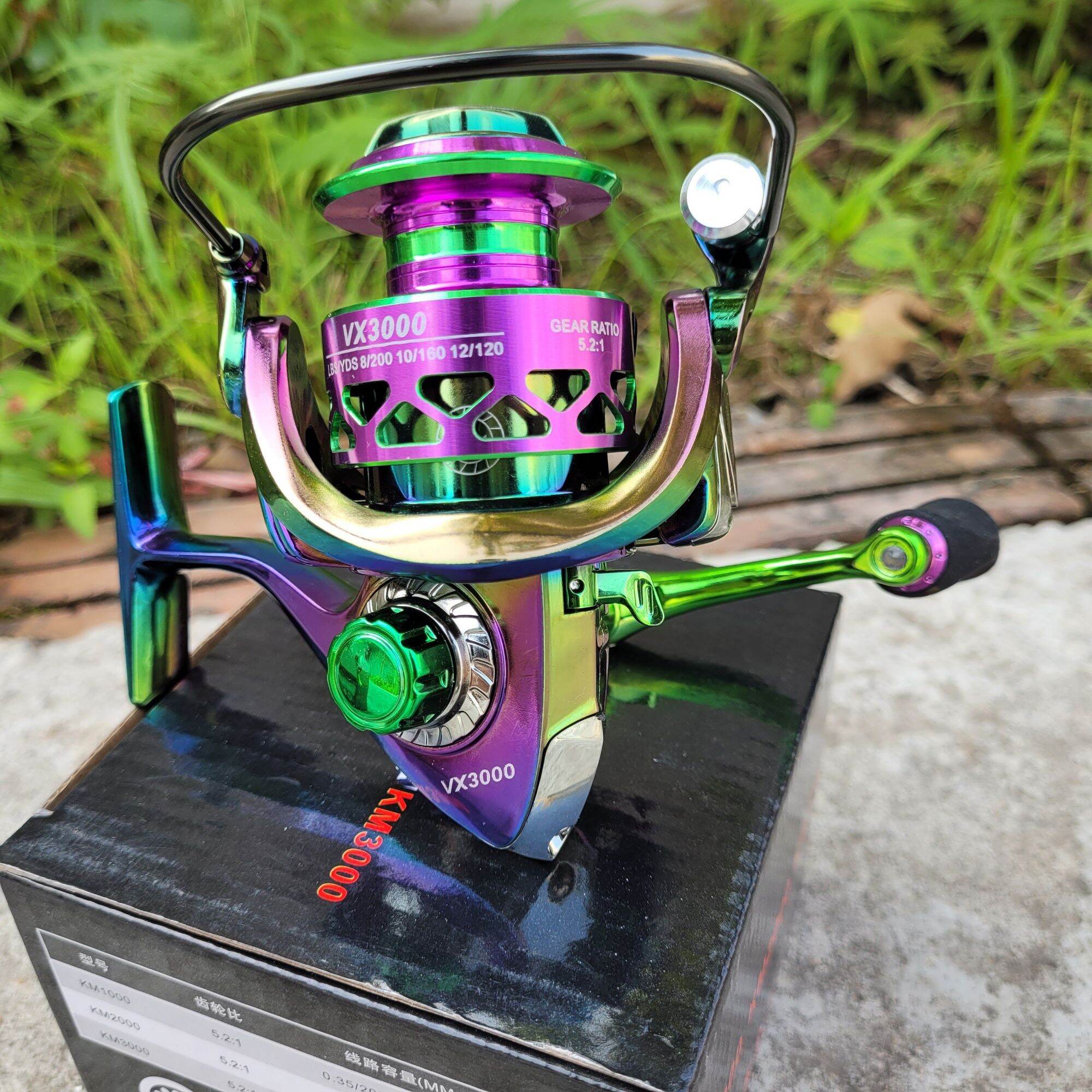 Máy câu cá Titan - máy câu lure kim loại cối vừa VX 3000