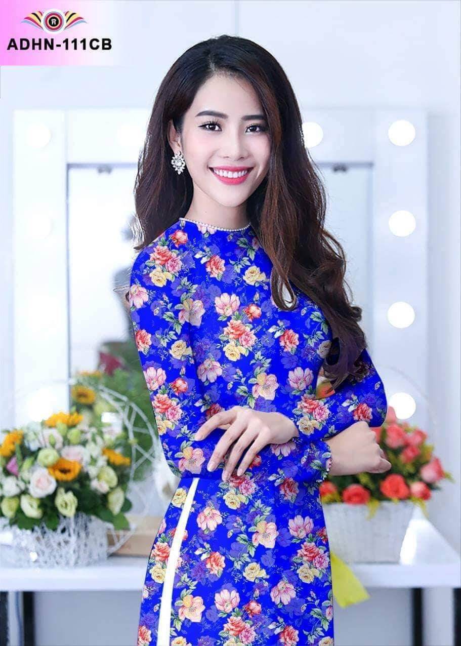 🌞siêu phẩm lua tơ nhật co giãn mềm mại in 7d sang trọng chỉ từ 99k 1 áo may sẵn