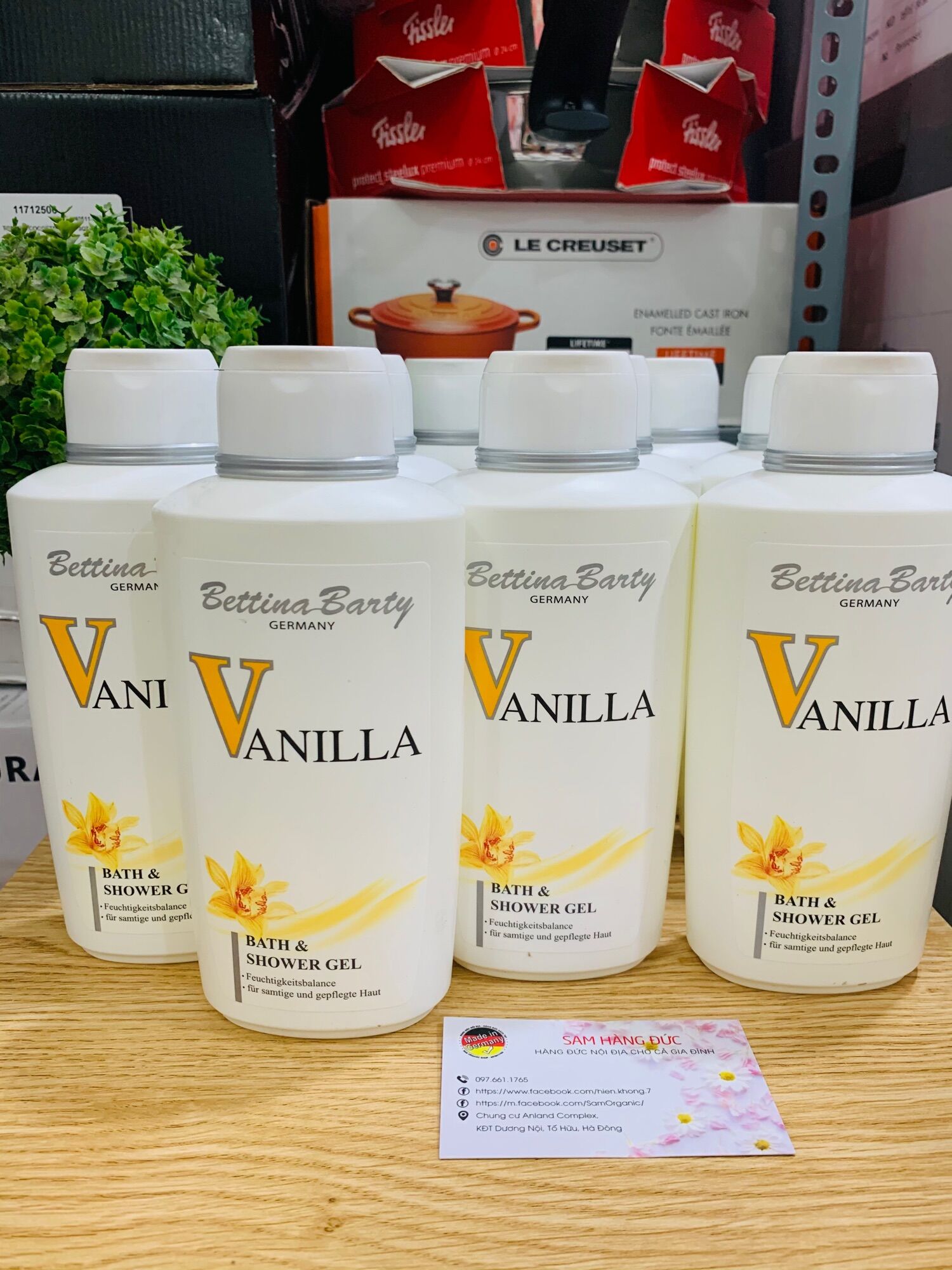 SỮA TẮM VANILLA HƯƠNG NƯỚC HOA CAO CẤP MADE IN GERMANY