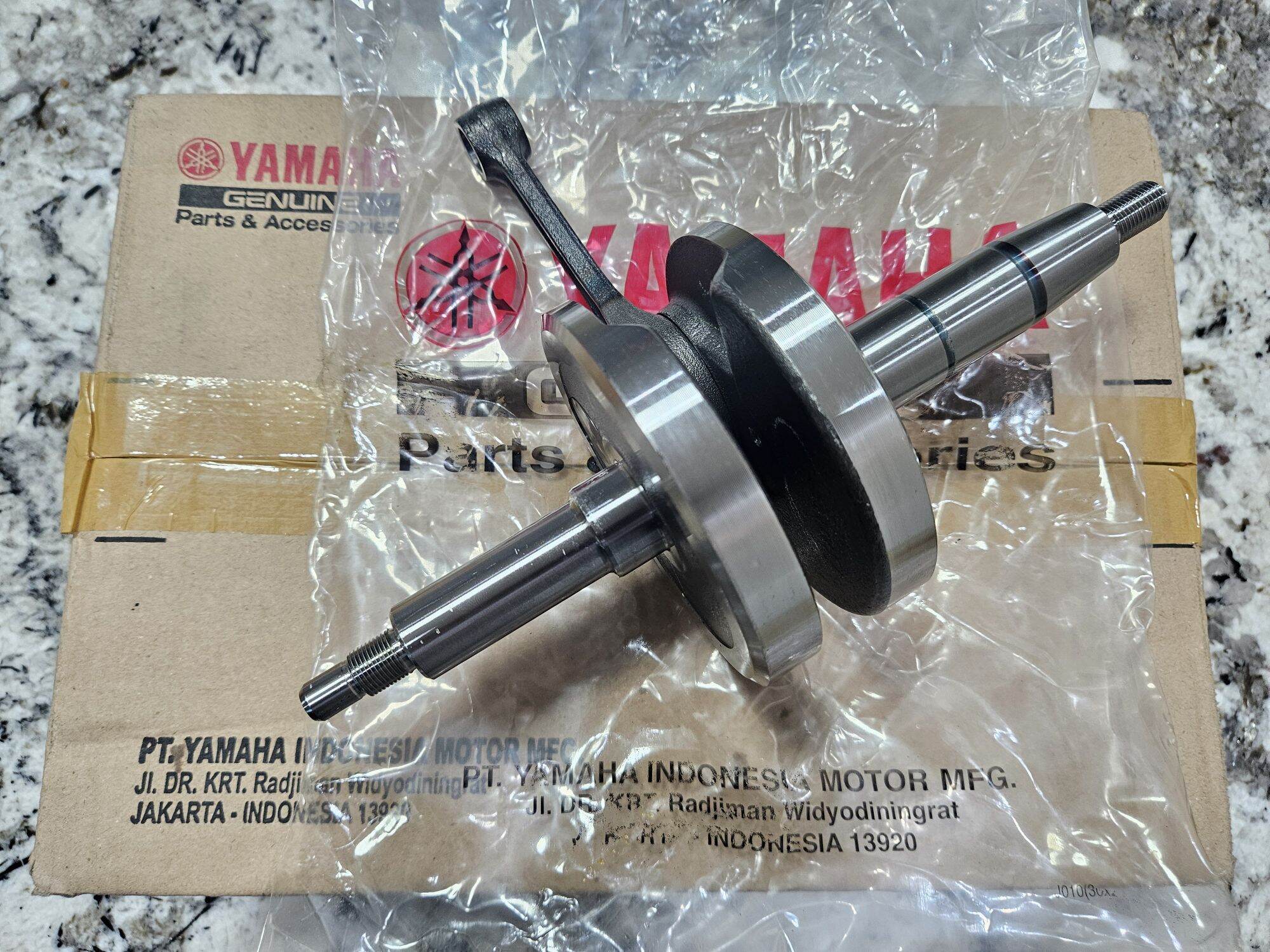 Crankshaft Assembly R15V3 R15V4 Mt15 Xsr155 Genuine Yamaha Imported from Indonesia