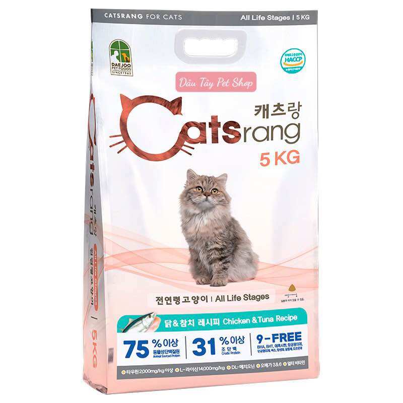 Catsrang cho mèo mọi lứa tuổi 5kg