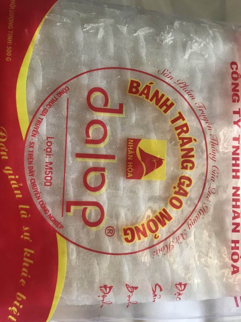 Banh trang gao mong dalop binh dinh 500g