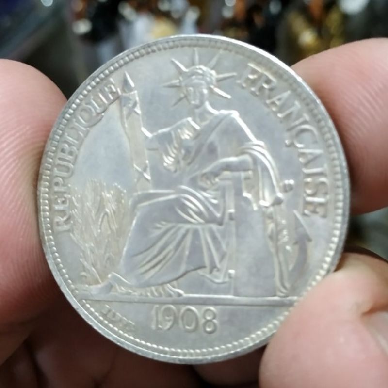 Đồng xu may mắn pháp 2.5cm và 4.5cm