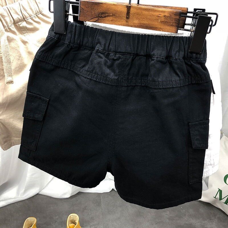 Quần short kaki túi hộp bé trai