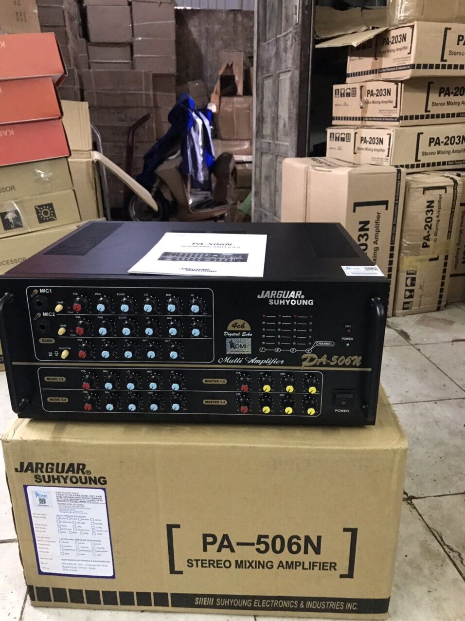 Amply 506N 16 sò AC sò to đánh 2 đôi loa