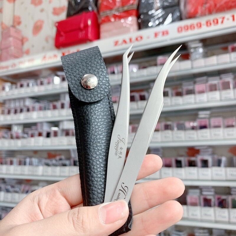 Nhíp volume bao da nối mi