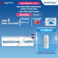 Kem đánh răng SENSODYNE Rapid Action 100g giúp giảm ê buốt nhanh