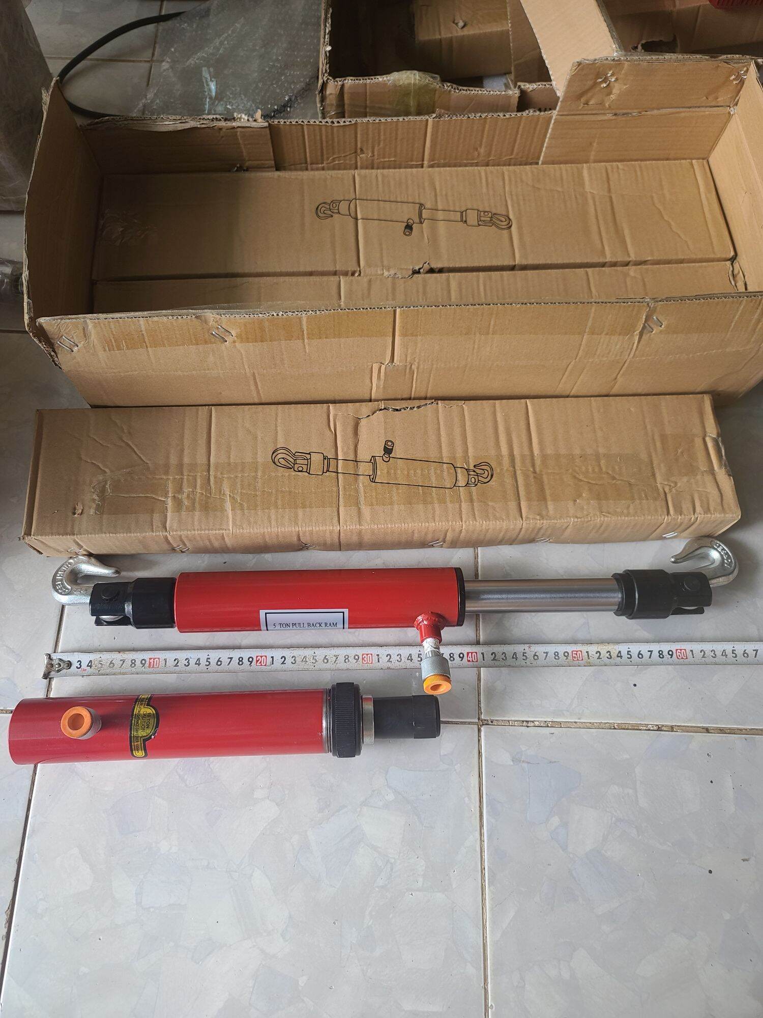 Ti đội thủy lực rút và đẩy