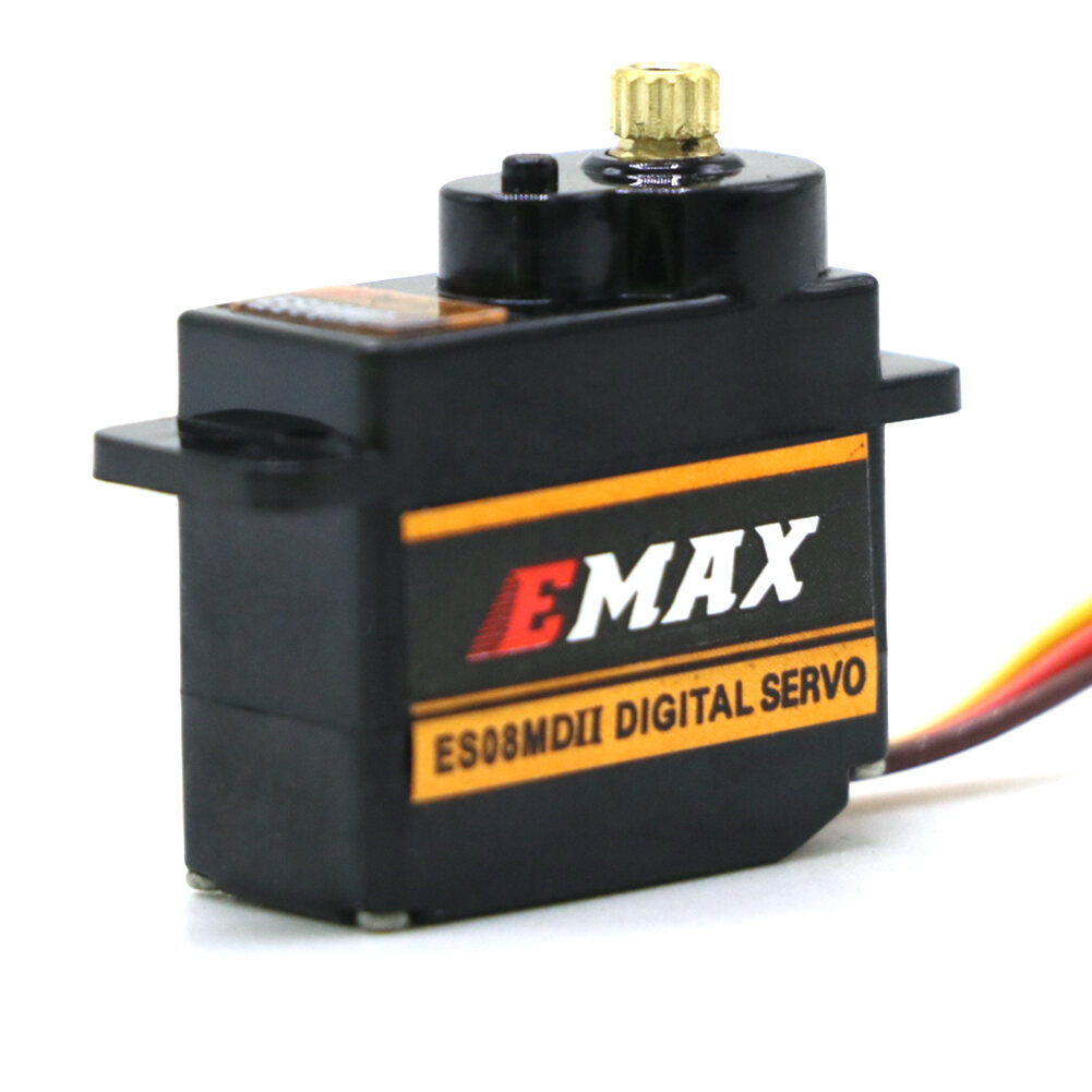 EMAX ES08MDII ES08MD II  Metal GEAR Digital Servo up sg90 ES08A ES08MA MG90S TREX 450 Free shipping