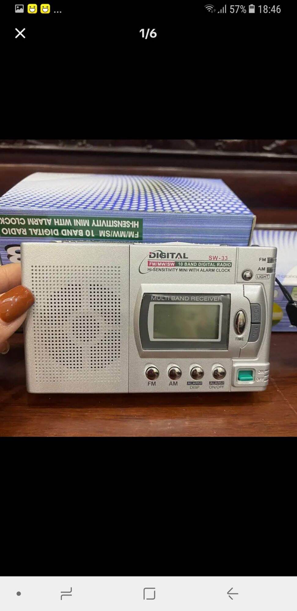 Đài Radio Kỹ Thuật Số SW-33
