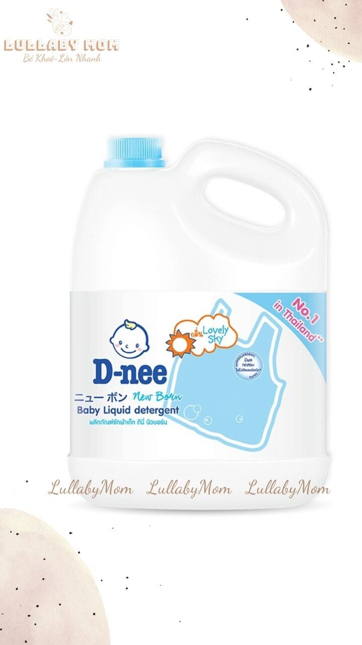 Nước Giặt Dnee Thái Lan tem Đại Thịnh 3Lít