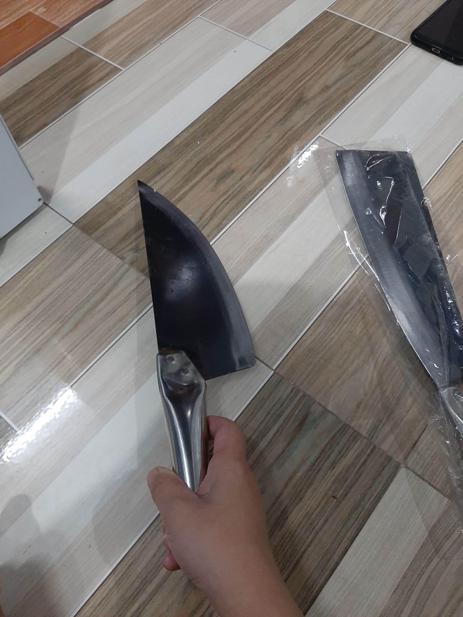 dao bầu lát thịt heo 35cm dao nặng