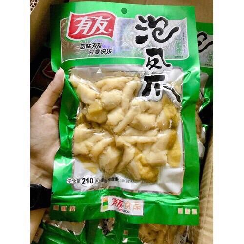 [Siêu Hot] Chân gà Yuyu muối cay ớt xanh Trùng Khánh 210g