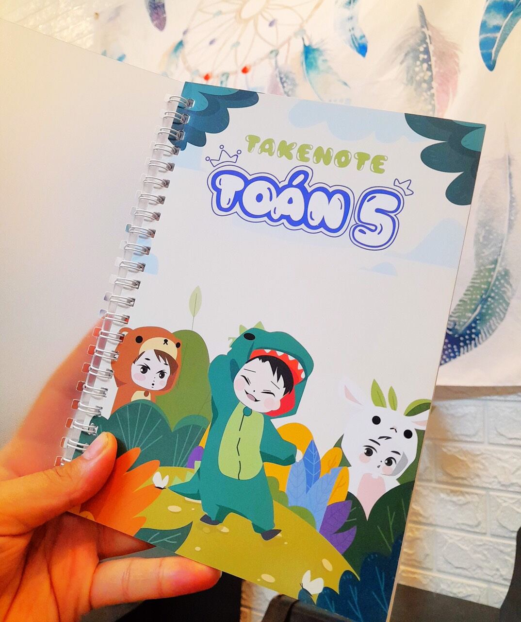 Sổ Takenote Toán 5 khổ giấy A5