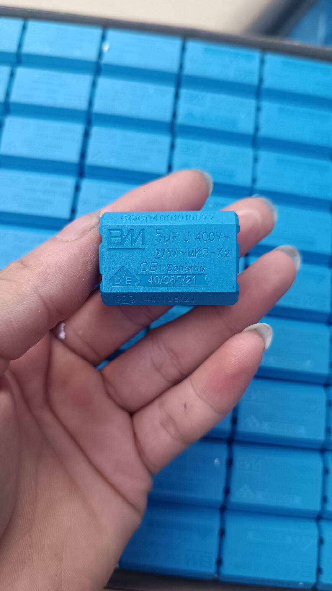10 tụ 5uf BM xịn chính hãng