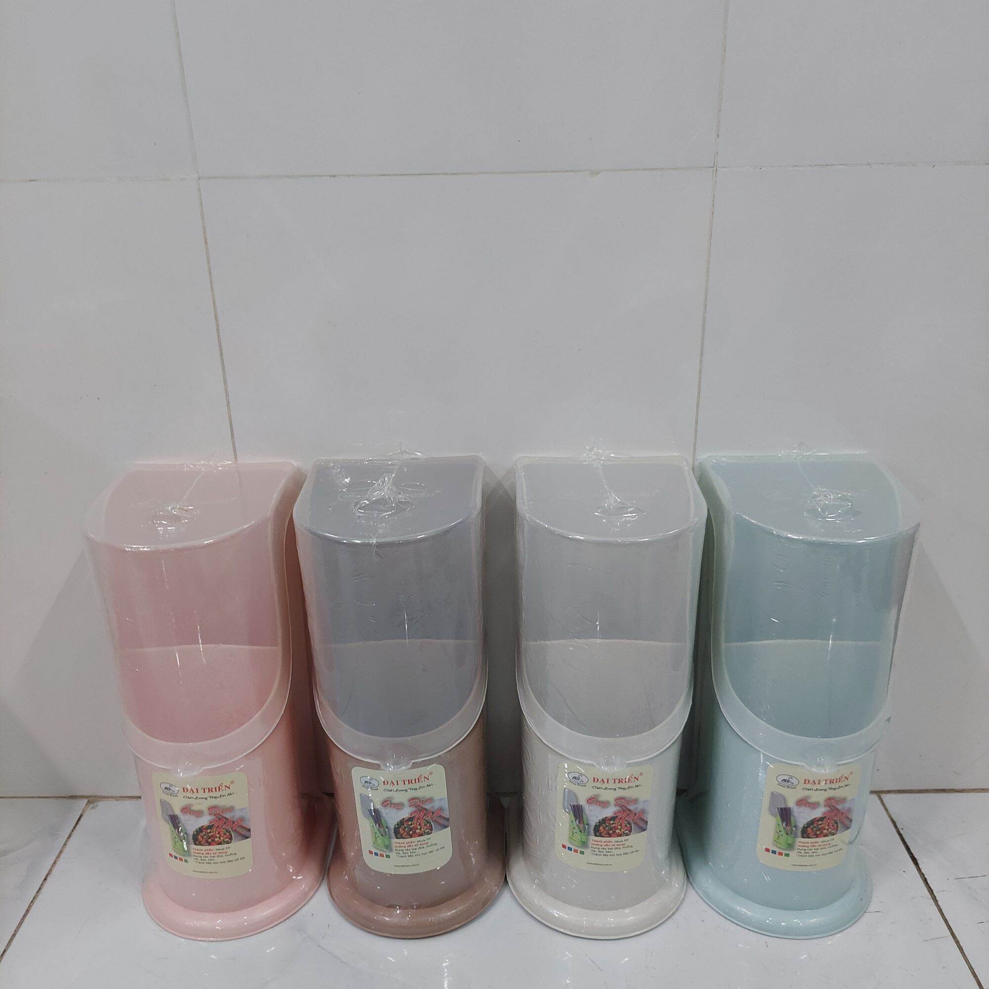 Ống đựng đũa có nắp nhựa Đại Triển