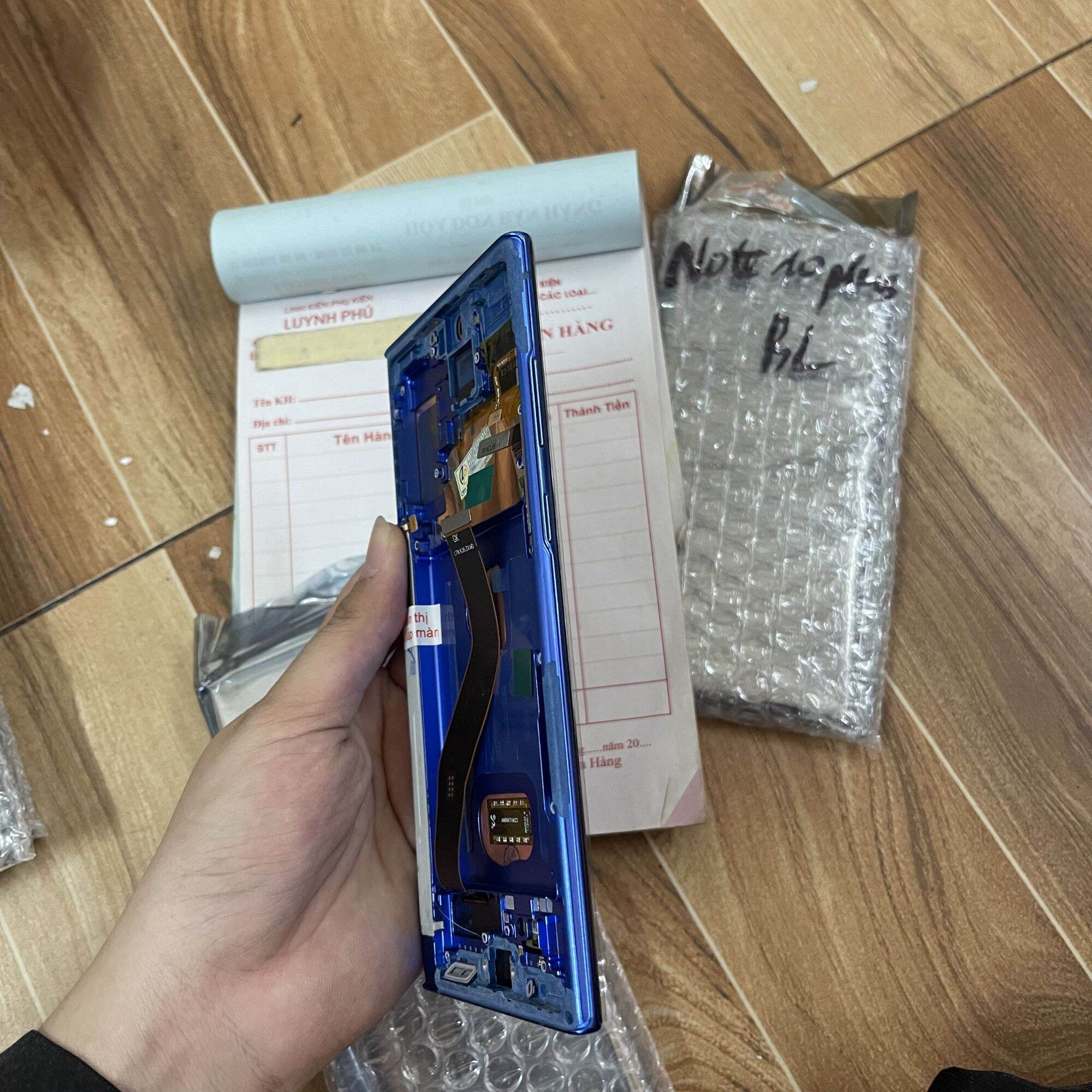 Màn hình samsung note 10 plus oled có khung