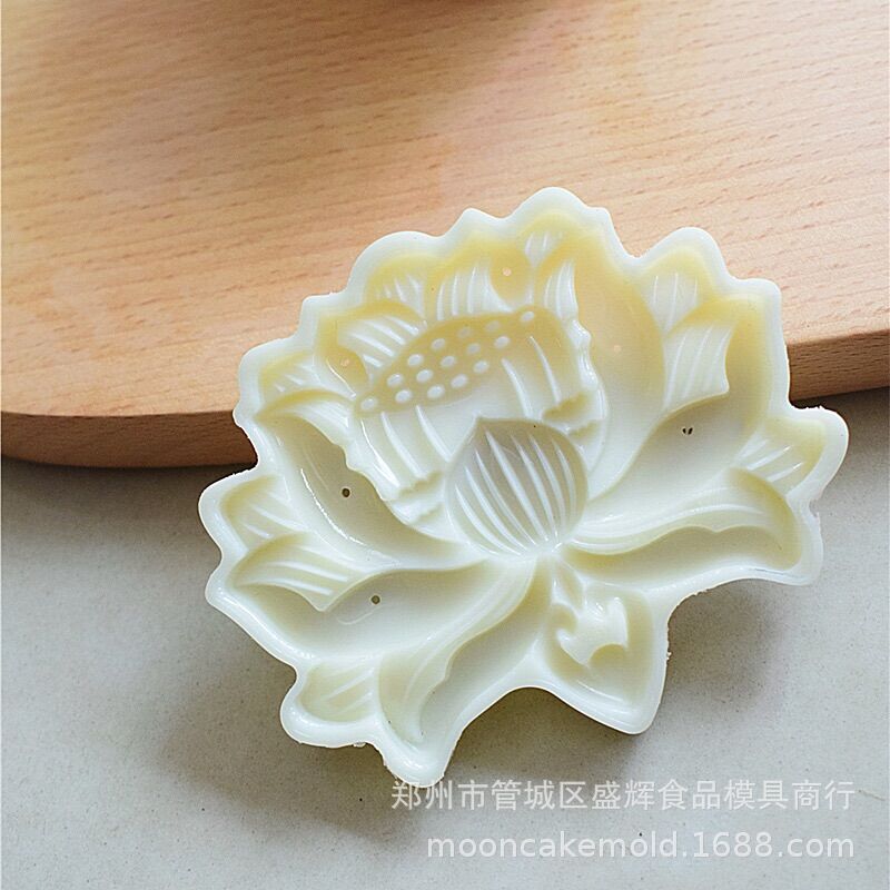 Khuôn trung thu Sen nở LX84 - 150g