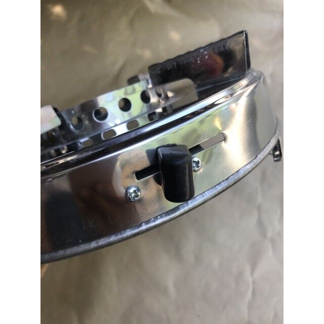 Combo Bếp Cồn Inox- Chảo Gang Đen Tặng 1 Cốc Cồn Thạch