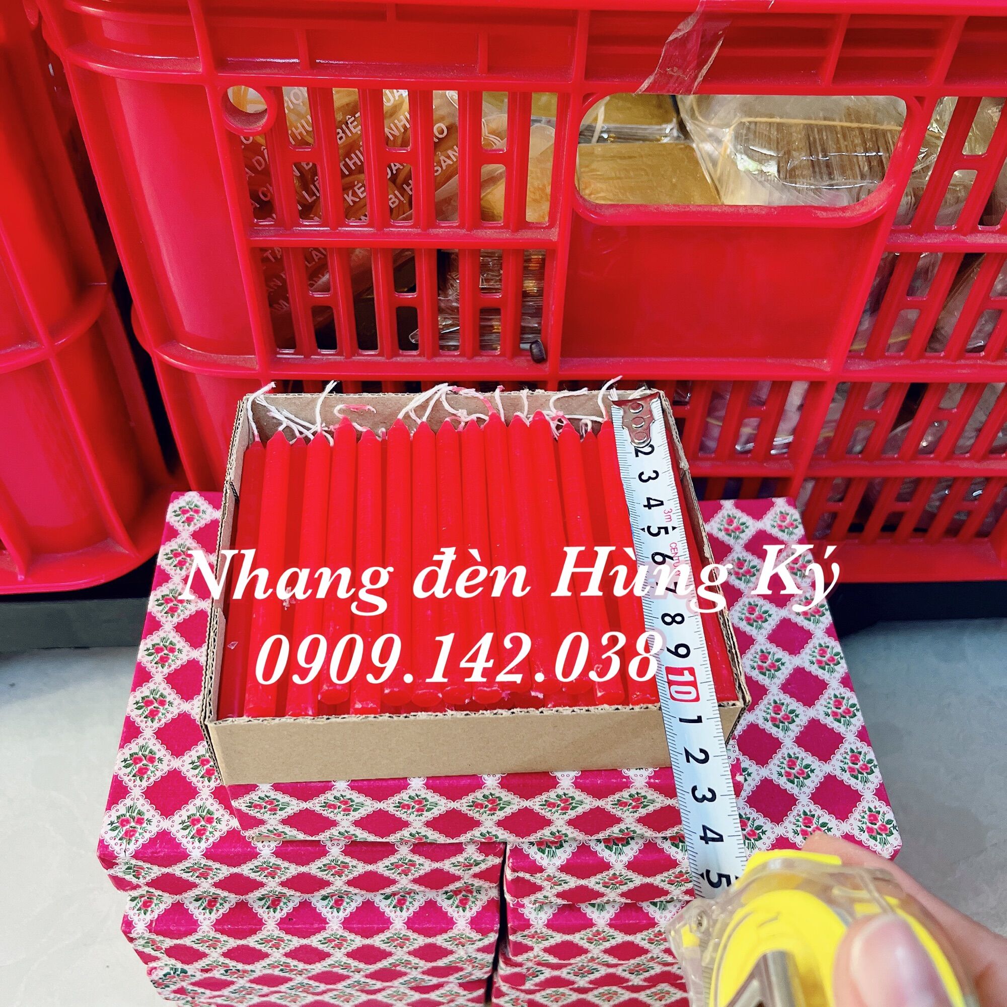 Đèn cầy cúng sao