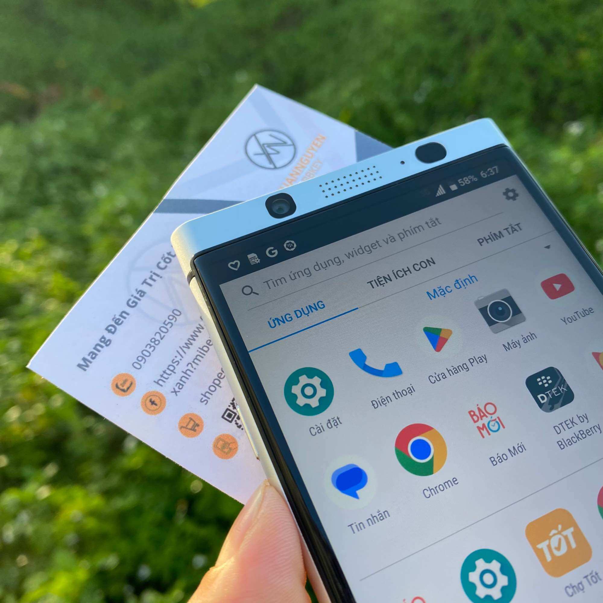 Điện Thoại Blackberry Keyone