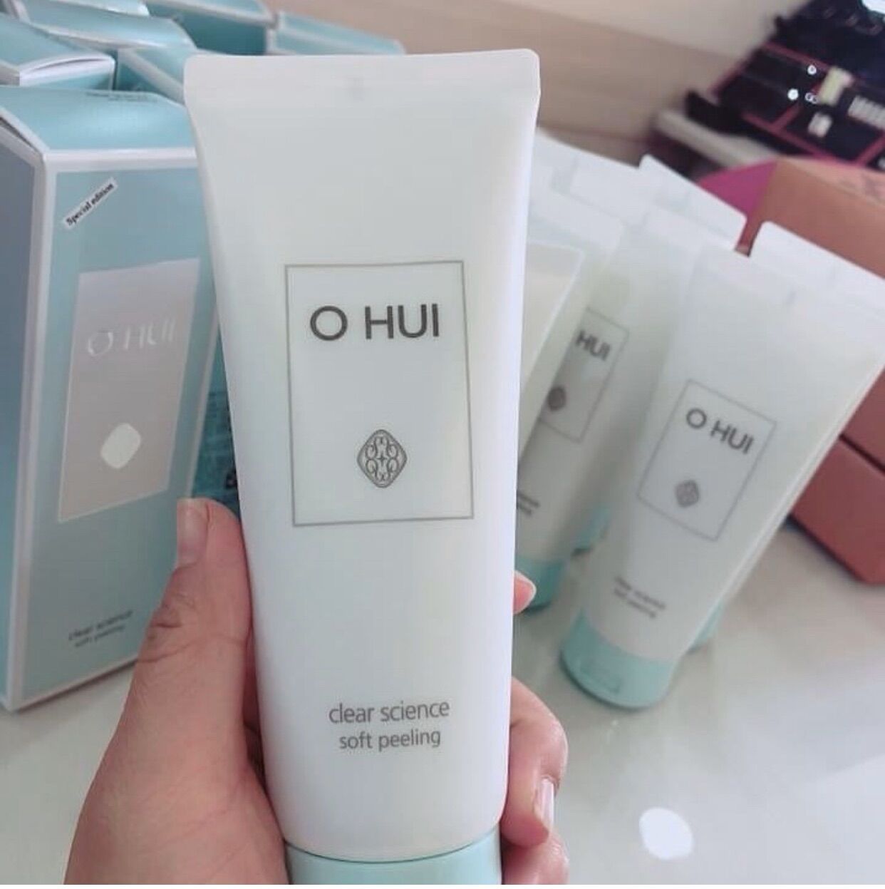 🇰🇷🇰🇷Tẩy tế bào da chết➰Ohui Clear Science Soft Peeling➰bản đặc biệt