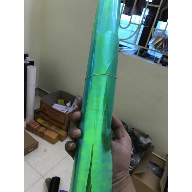 Decal Dán Biển Số Dán Pha Đèn 7 Màu Cực Đẹp