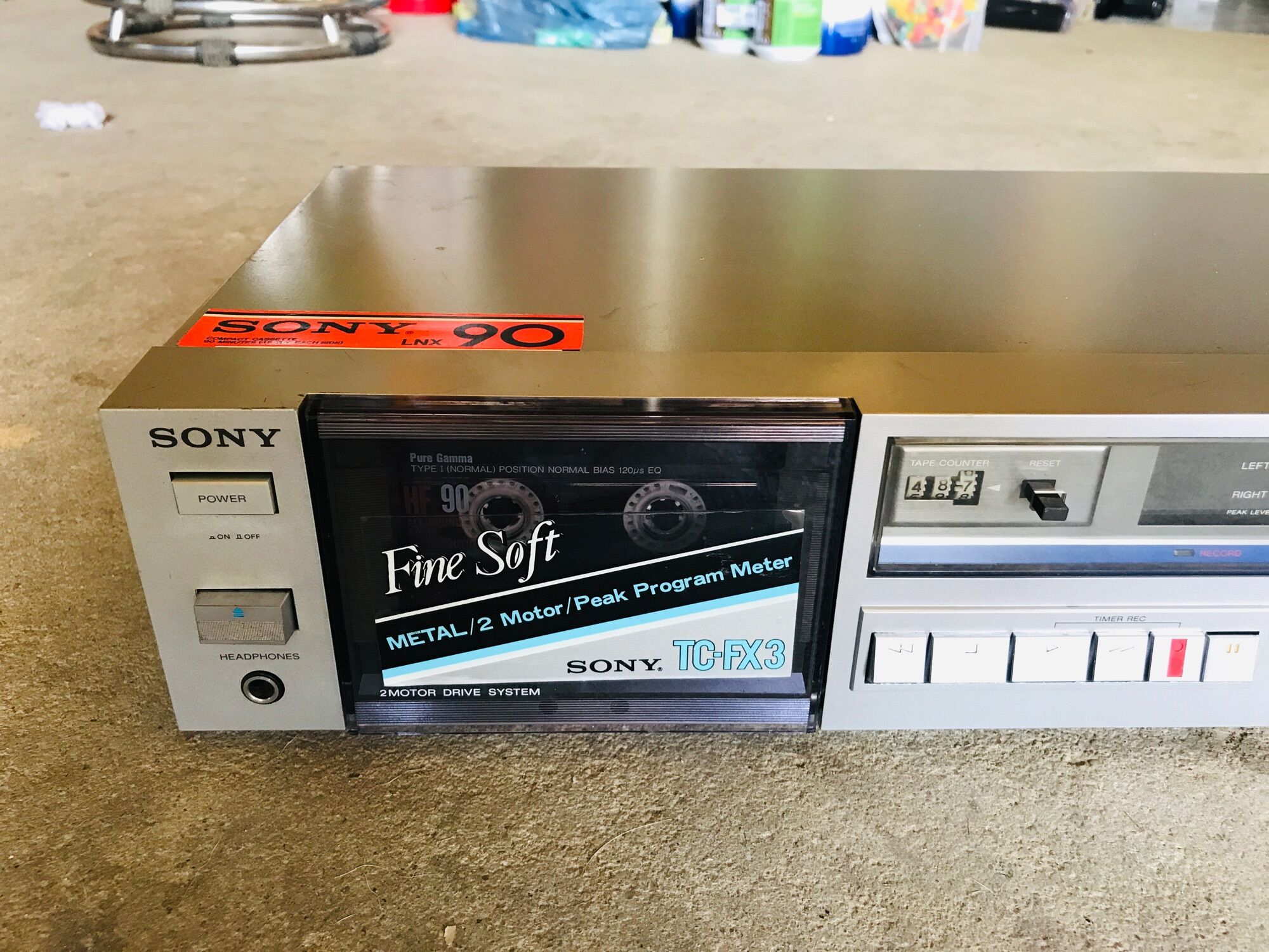 Đầu cassette Deck SONY CT-FX3 Nhật cực mới
