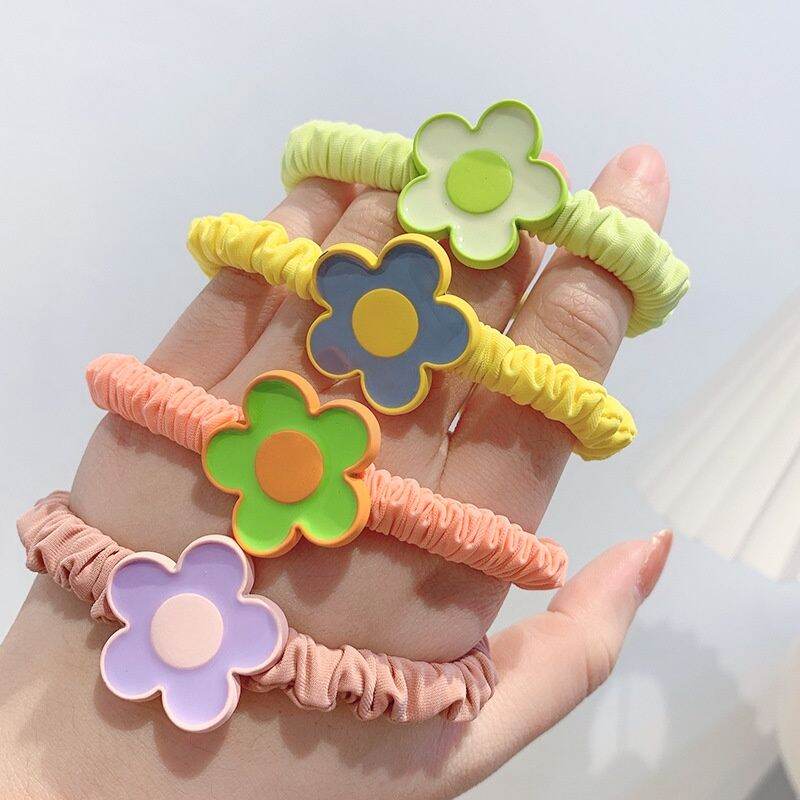 Cột tóc vải crunchies hoạt hình