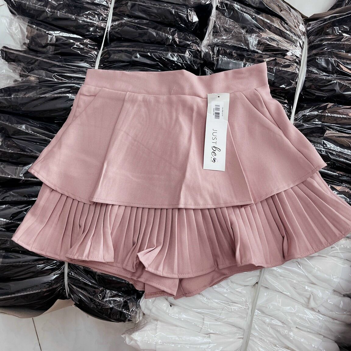 Chân Váy 2 Tầng Dập Ly