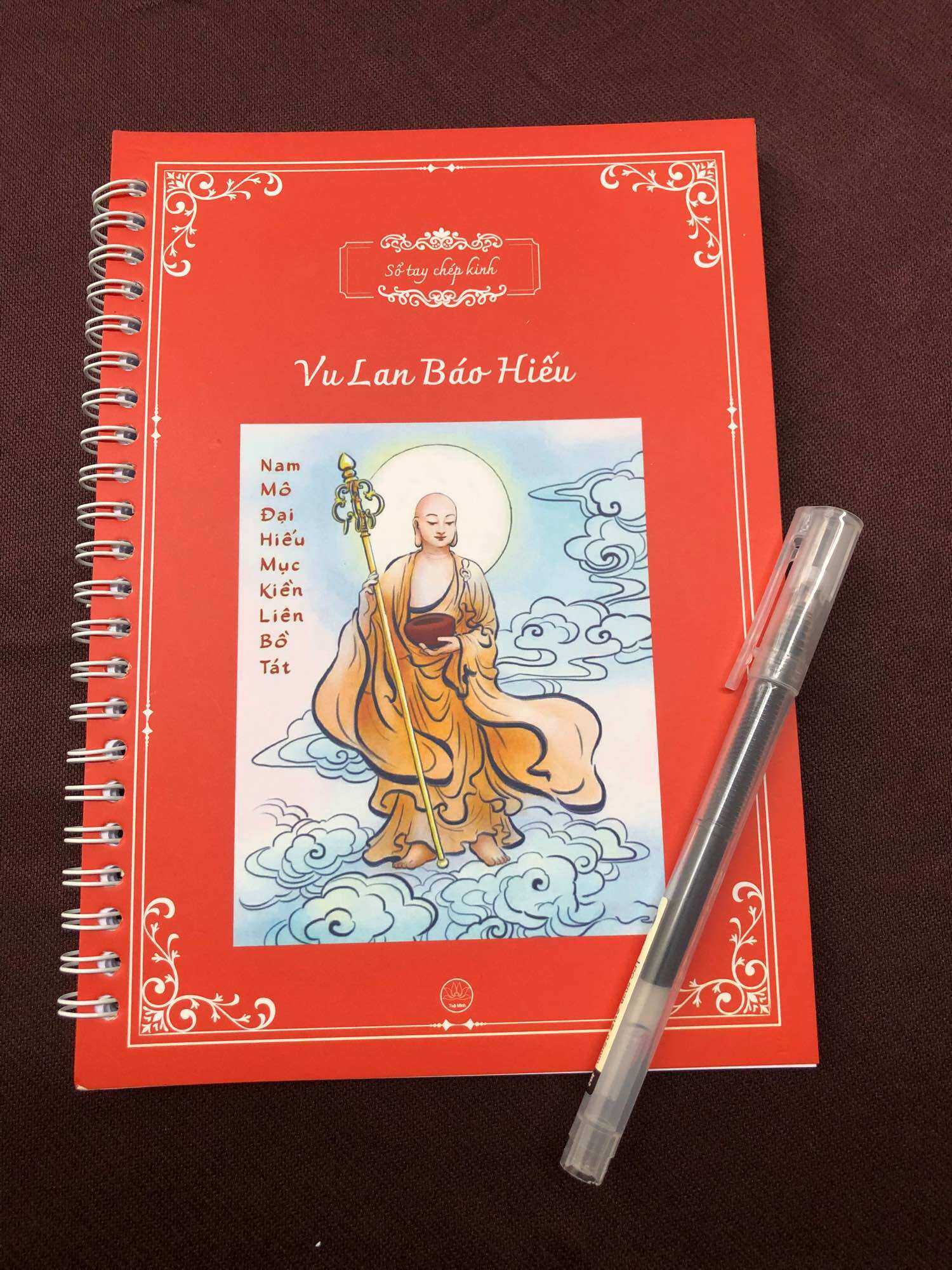 Combo 3 vở chép kinh in mờ Dược Sư - Vu Lan - Hồng Danh