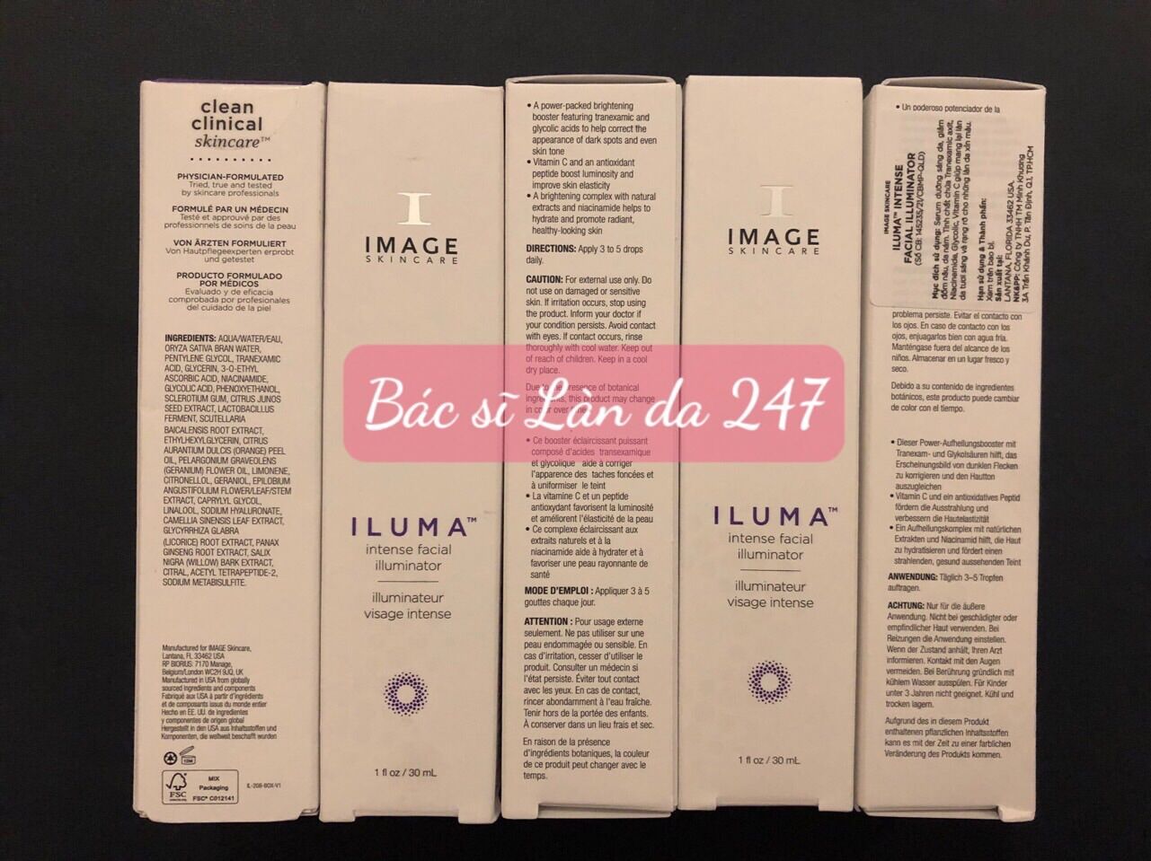 ✅ serum trị nám trắng da image iluma intense facial illuminator