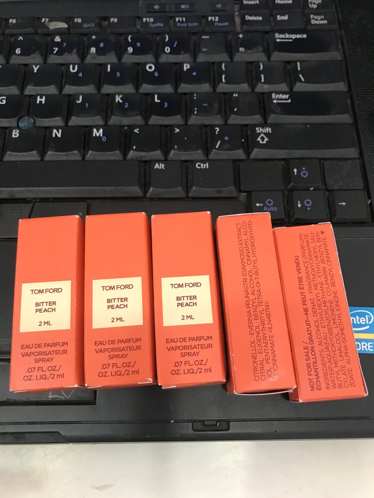 Vial nước hoa tf bitter peach 2ml