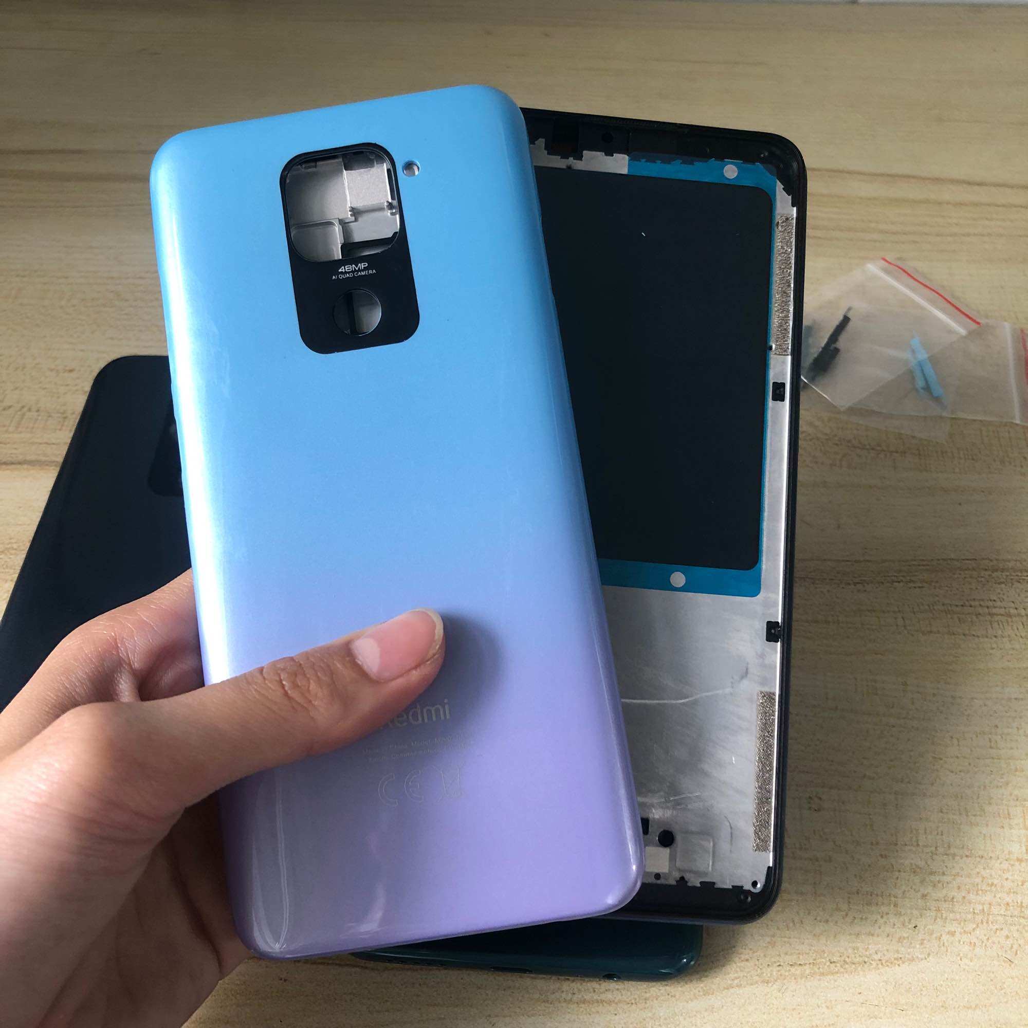 Bộ vỏ + sườn xiaomi redmi note 9 zin hàng cao cấp.