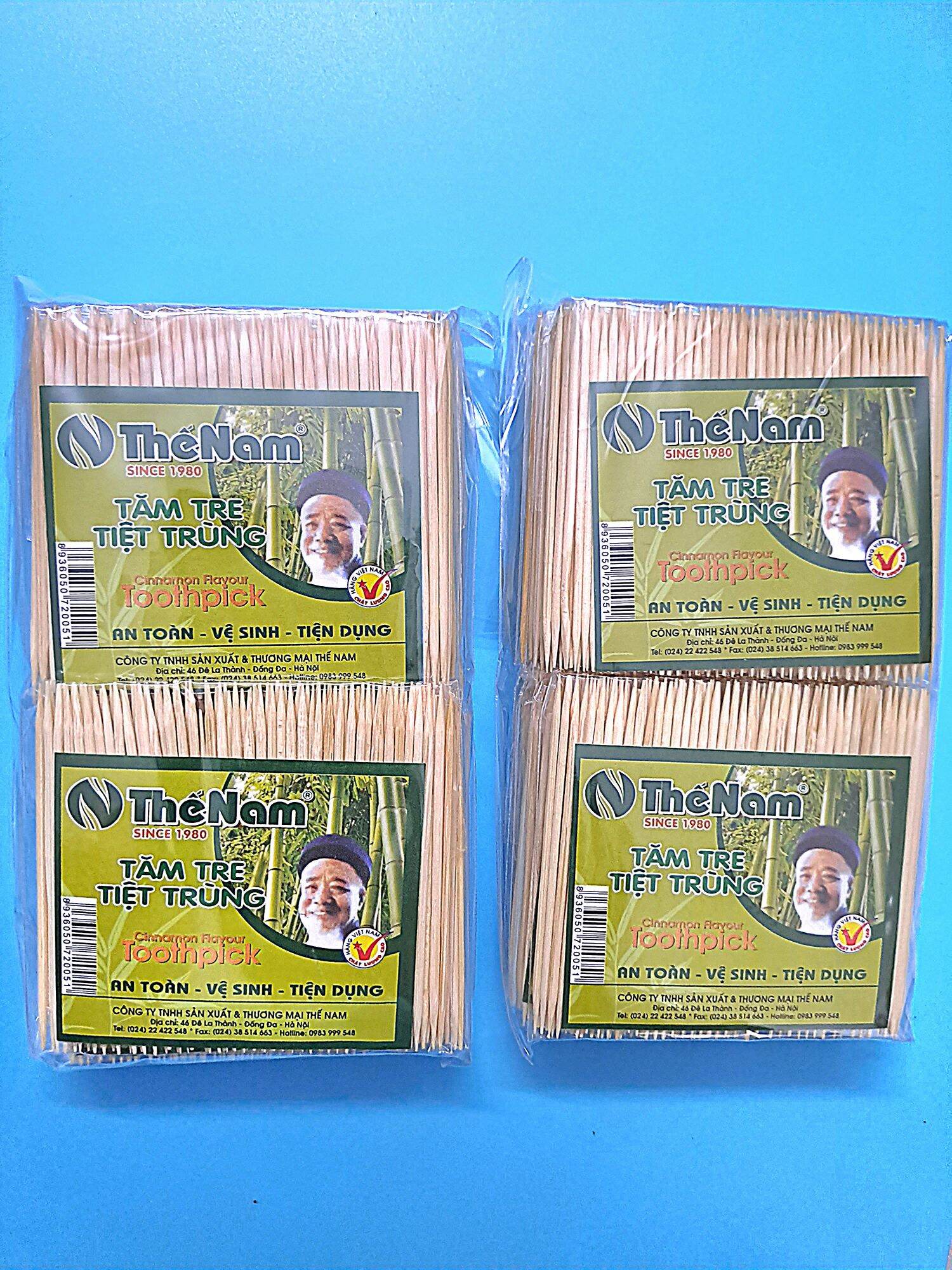 Combo 2 lốc tăm xỉa răng , lốc /10 gói nhỏ