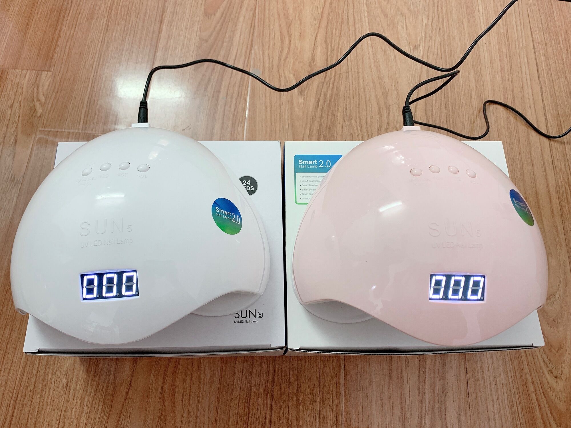 Máy hơ móng Sun5 chữ nổi, máy hơ gel, máy hơ làm nail, máy hơ sun5