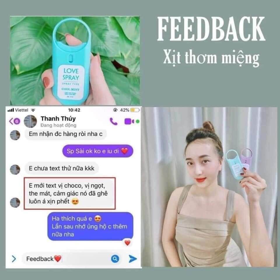 xịt thơm miệng 👄