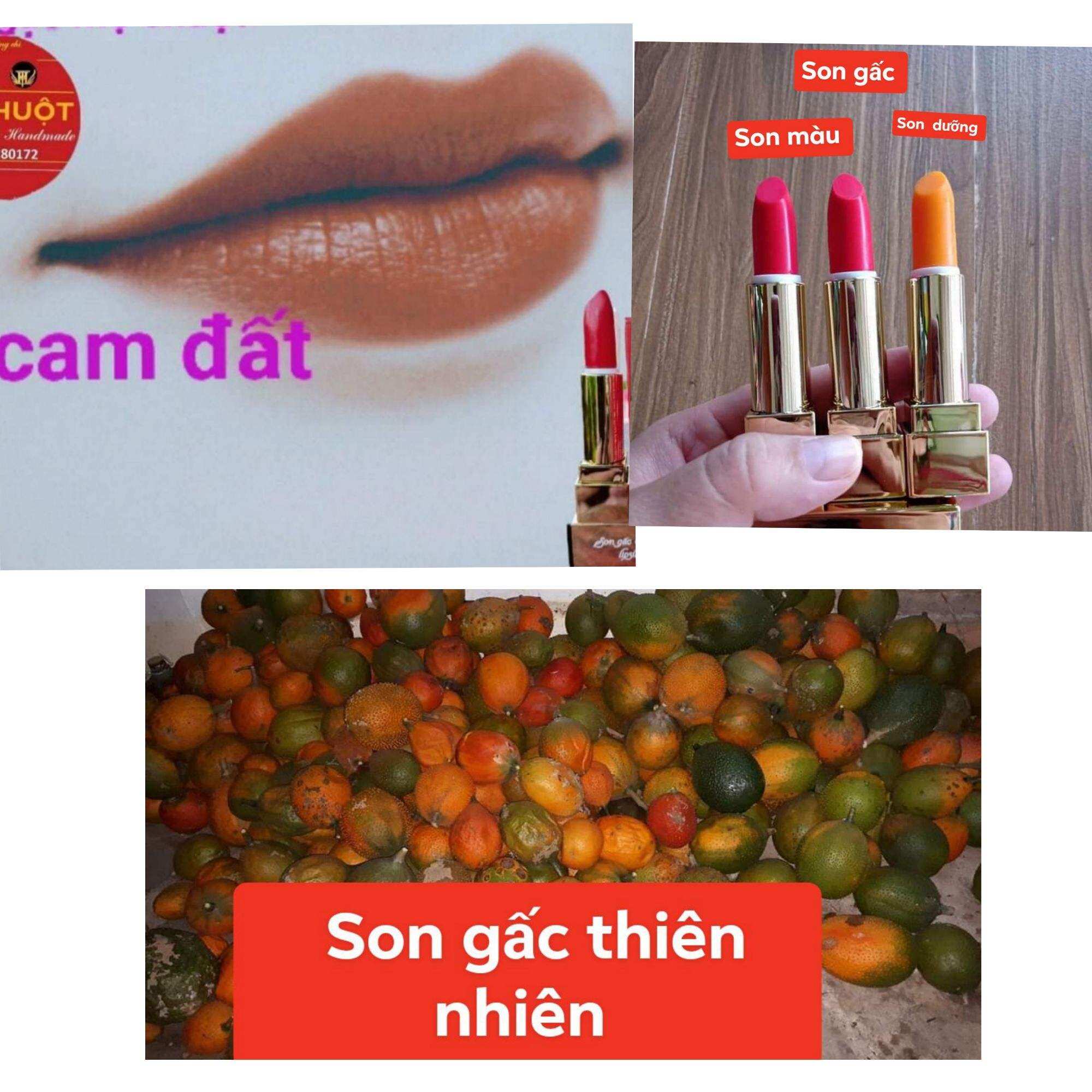 son gấc màu cam đất