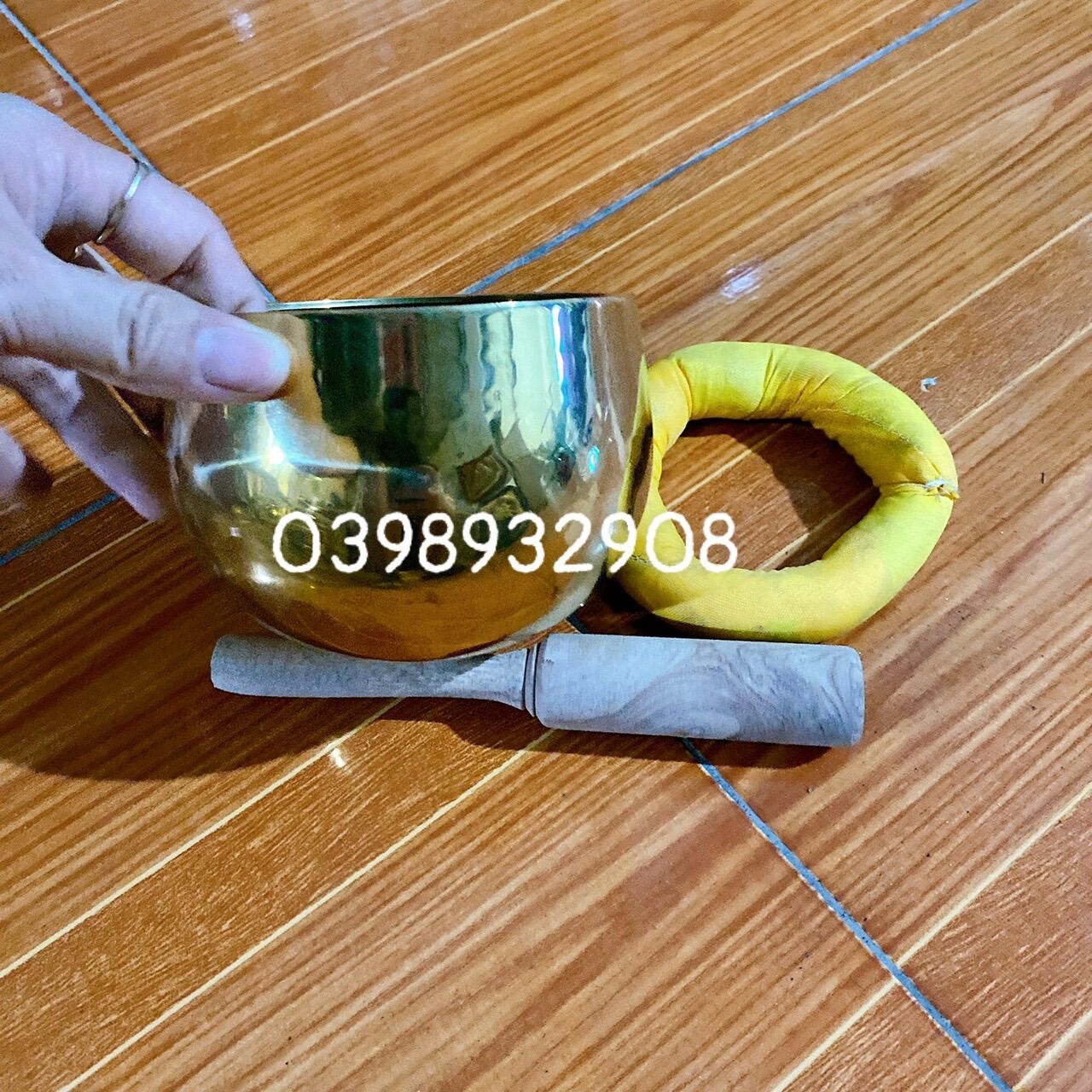 CHUÔNG BÁT 11 x 9 CM CHẤT LIỆU BẰNG ĐỒNG