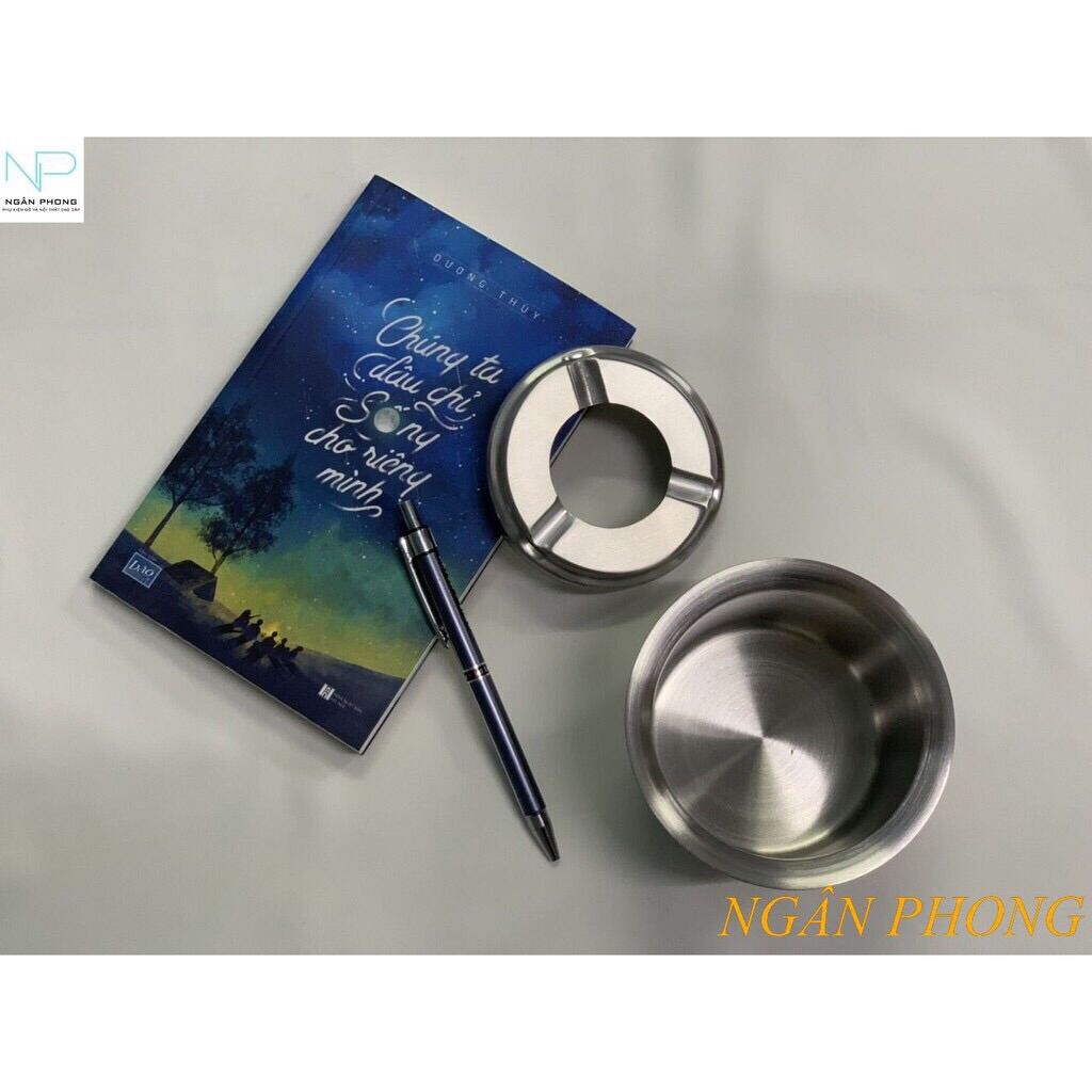 GẠT TÀN THUỐC INOX 304