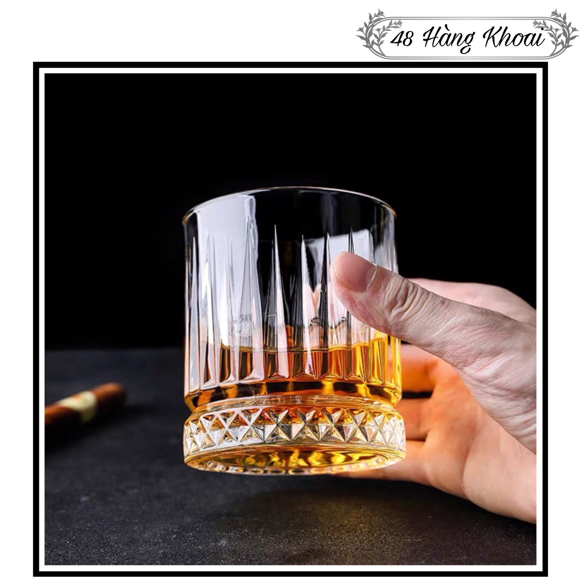 Bộ 6 cốc thuỷ tinh uống rịu