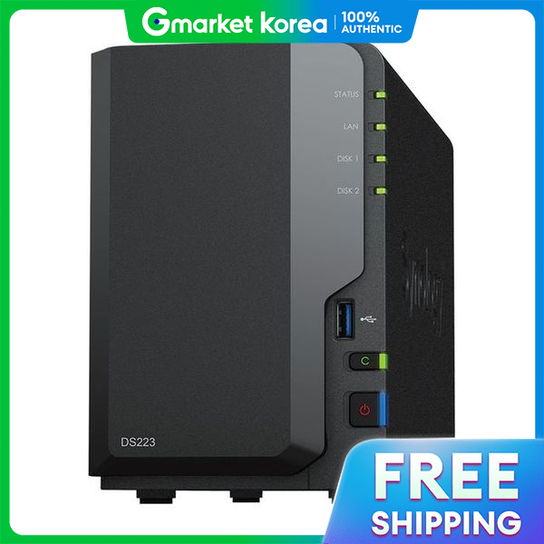 Synology | (JQ) Synology NAS DS223 2 khay (không bao gồm ổ cứng)