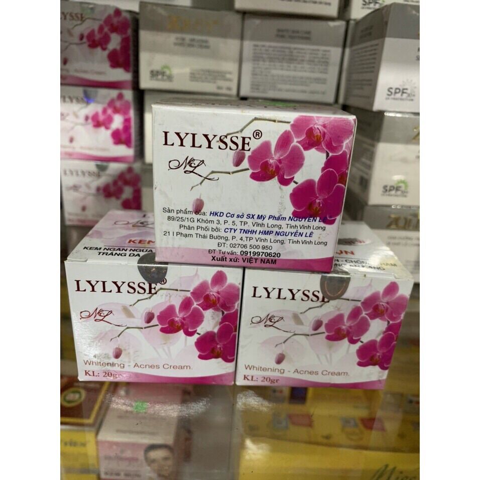 KEM MỤN THÂM MỜ SẸO LYLYSSE 20G