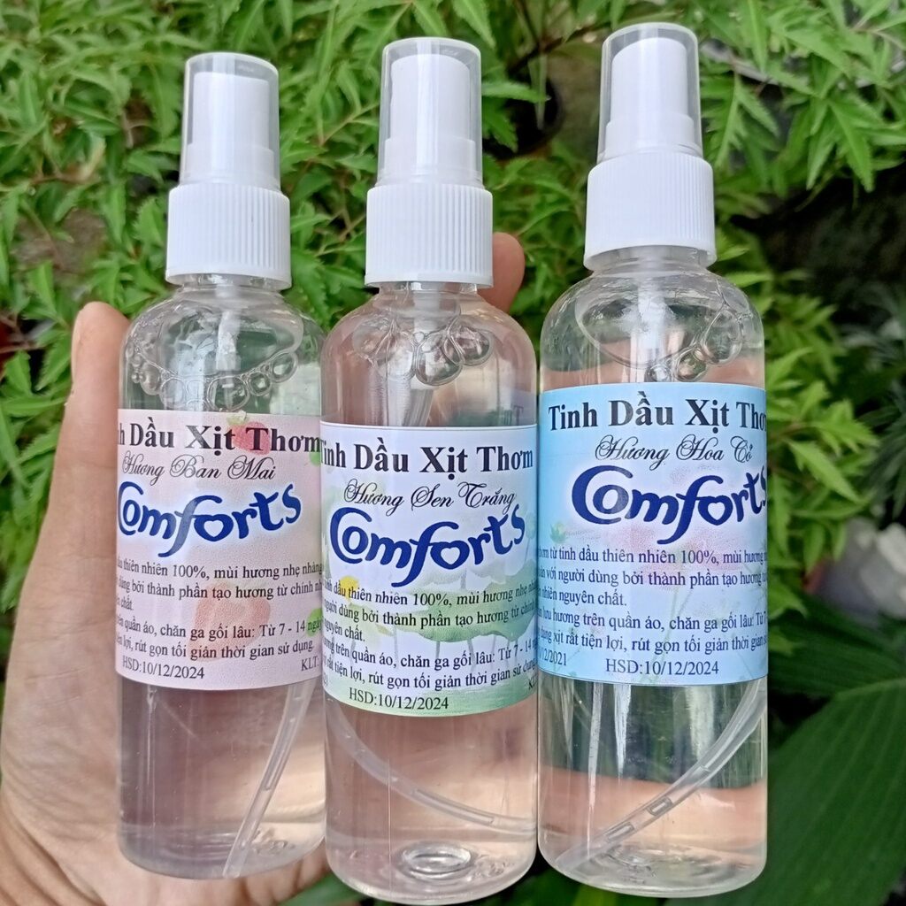 Tinh dầu sịt thơm quần áo comfort thơm mát cả ngày